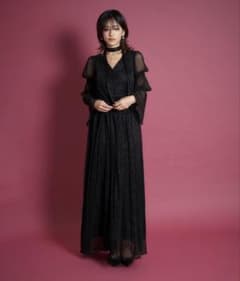 my shawty lame pleats dress - メルカリ