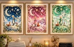 秀麗3色 星の王子様 アートポスター 3枚セット インテリア