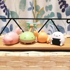 よこみぞゆり なんでもいきもの ミニフィギュア マスコット こじま カニとエビ