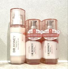 DR.HONEY（ドクターハニー）ヘアミルク＆ヘアオイル 3点セット - メルカリ