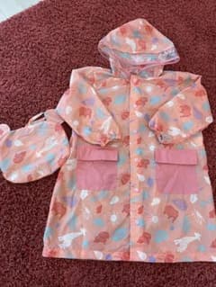 美品　レインコート　女の子のサムネイル
