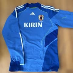 adidas サッカー日本代表 ピステ KIRINロゴ入り　サイズOのサムネイル