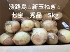 淡路島産 秀品　七宝　新玉ねぎ 5kg 送料込みのサムネイル