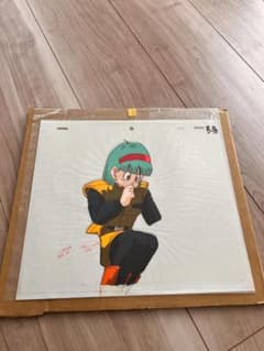 【レア】ドラゴンボール ブルマ セル画 B16 動画1枚あり レア】ドラゴンボール ブルマ セル画 B16 動画1枚あり