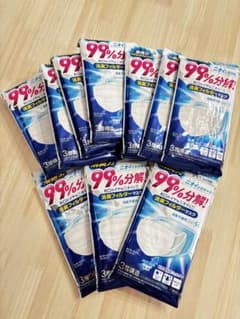 不織布マスク　5枚入り×20袋のサムネイル