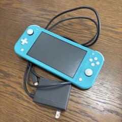 Nintendo Switch light本体と充電ケーブルのサムネイル