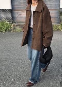 nugu klee スエードトラッカージャケットのサムネイル