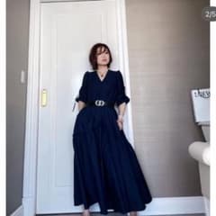 イデアルーチェ　コットンティアードワンピースのサムネイル