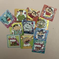 크레용 신짱 초코비 씰