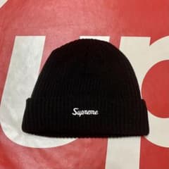 シュプリーム SUPREME　 ニット帽 ロゴ刺繍のサムネイル