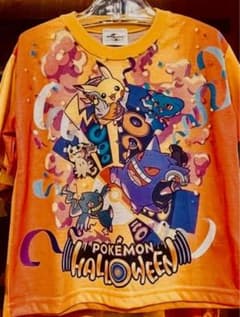 新品未使用】USJ ポケモン Tシャツ L ブラック ハロウィン ユニセックス