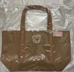 新品】フェイラー オールドテディワッペントートバッグ ベージュ 大