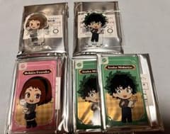 僕のヒーローアカデミア アクリルスタンド カードセット　麗日お茶子　緑谷出久