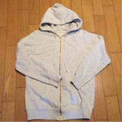 ☆ 杢ベージュ ダブルファスナー パーカー ☆のサムネイル