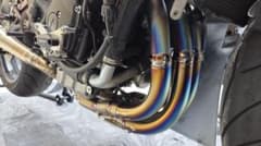 アサヒナレーシング フルチタン ストレートヘッダーパイプ YZF-R6のサムネイル