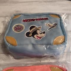 値下げ！ディズニー　くじ 2022 トラベルポーチ ミッキー　チップ＆デールのサムネイル