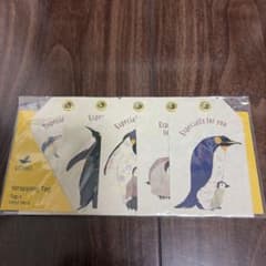 COMO Wrapping Tag ペンギン 5枚セットのサムネイル