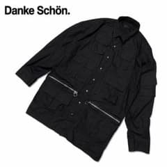 Danke Schon ダンケシェーン ミリタリージャケット ブラック