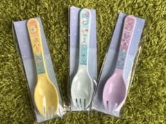 サンリオキャラクターズ オリジナル先割れスプーン 3種セットのサムネイル
