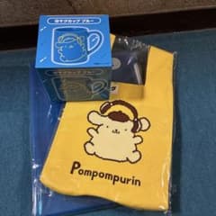 a*m様 ポムポムプリン 当りくじ マグカップ ブルーとニットバッグとファイルケのサムネイル