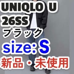 ユニクロU 2026SS ショートブルゾン ブラック XL 新品未開封 タグ付き UNIQLO U ユニクロU 2026SS ショートブルゾン ブラック Lサイズ - メルカリ