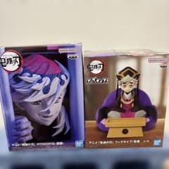 鬼滅の刃 童磨 ひょこフィグ フィグライフ フィギュア2点セット - メルカリ