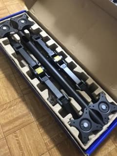 4画面 モニターアーム VESA規格75/100mm対応 QUADモニタ 4画面 モニターアーム VESA規格75/100mm対応 QUADモニタ - メルカリ