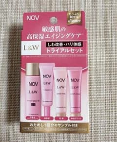 NOV L&W トライアルセット L 敏感肌用 高保湿エイジングケア - メルカリ