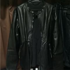 ZARA MAN ライダース レザー ジャケットのサムネイル
