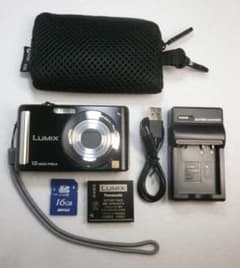 Panasonic LUMIX DMC-FS25 超美品 付属品 SDカード付 LUMIX☆DMC-FS25✨極美品⭕️安心の実働品☆光学5倍☆1210万画素