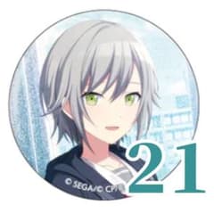日野森志歩 グリッター缶バッジ - メルカリ