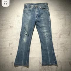 美品 70's Levi's 646 ボタン裏8 ベルボトム 34 TALON