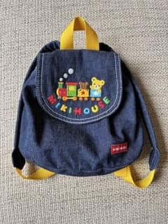 Miki House ミキハウス デニムリュックのサムネイル