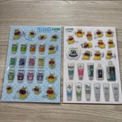 非売品】LION Check-UP ぷっくりシール 2枚セット - メルカリ