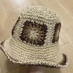 グラニースクエアモチーフ バケットハットのサムネイル