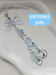 ビーズキーホルダー アイドル　sixtones 田中樹のサムネイル