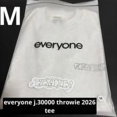トップス everyone j.30000 throwie 2026 tee / ash everyone j.30000 throwie 2026 tee / ash - メルカリ