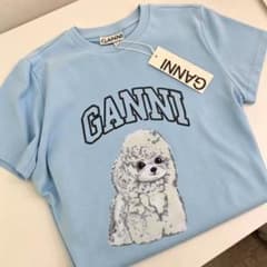 GANNI ガニー 半袖Tシャツ ロゴTシャツ Sサイズのサムネイル