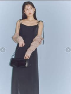FRAYI.D ビスチェデザインサテンキャミワンピースのサムネイル