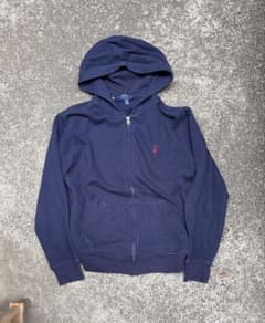 90s 00s Polo by Ralph Lauren ジップパーカー y2k 90s 00s y2k ラルフローレン POLO ネイビー ジップパーカー - メルカリ