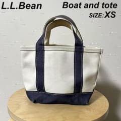 古着 Used LLBean ボートアンドトート ネイビー × ホワイト XS - メルカリ