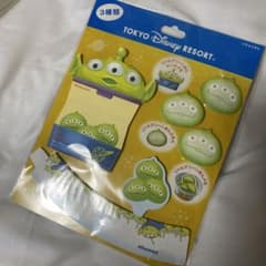 東京ディズニーリゾート リトルグリーンメン メモ＆ふせんのサムネイル