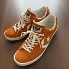 CONVERSE ALL STAR スエード スニーカー オレンジ　27.5cm