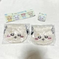 【新品】ちいかわ　おかお巾着② ラッコ2個セットのサムネイル