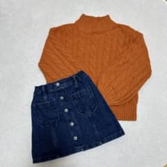 ジーユー　スカート120