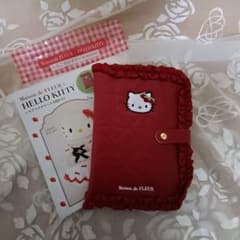 Maison de FLEUR ハローキティ いちごマルチケース BOOK 赤 - メルカリ