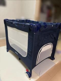 -AOITORI-様専用　KATOJI ポータブルベビーベッド　プレイヤードのサムネイル