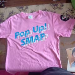 SMAP Pop Up! Tシャツ ピンクのサムネイル