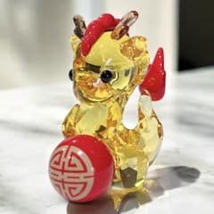 限定品 スワロフスキー アジアンシンボル 十二支 辰年 辰 竜 龍 - メルカリ