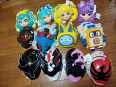 プリキュア キュウレンジャー 戦隊 仮面ライダー お面 キャラクター 43個 アニメ プリキュア キュウレンジャー 仮面ライダー お面 キャラクター
